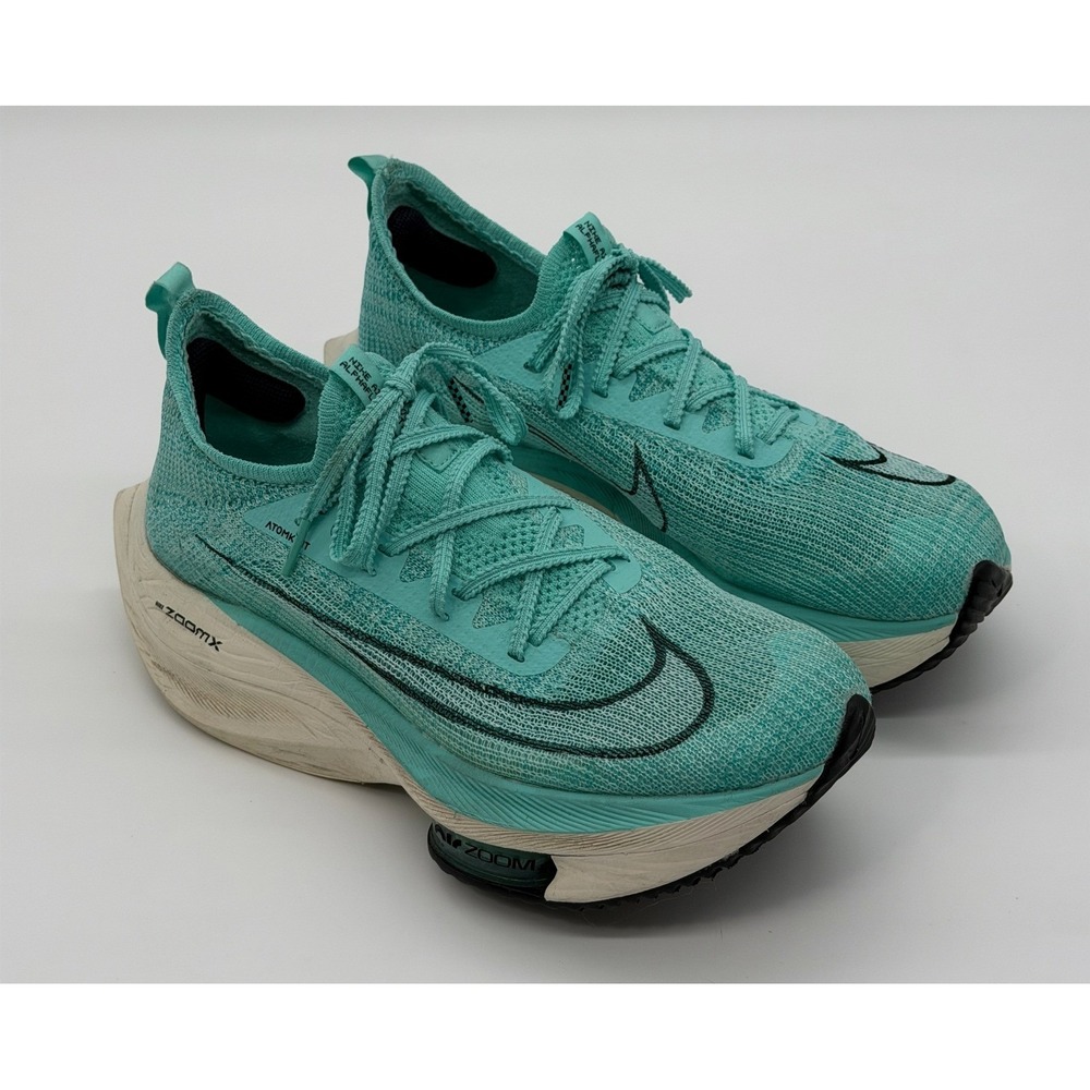 Nike Shoes Womens 9.5 Hyper Turquoise Air Zoom Alphafly NEXT% CZ1514-300 Running